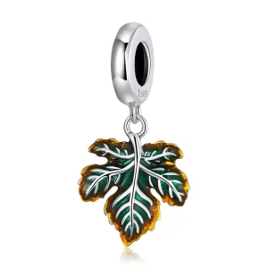 (afbeelding voor) Pandora Style Esdoornblad Hangende Bedel - SCC2176