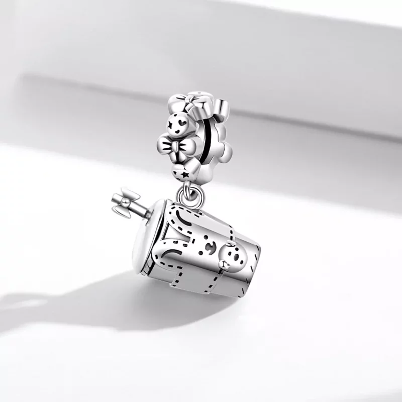 (afbeelding voor) Pandora Style Exquise Meisjes Water Cup Hangende Bedel - SCC2047 - Bekijken 2