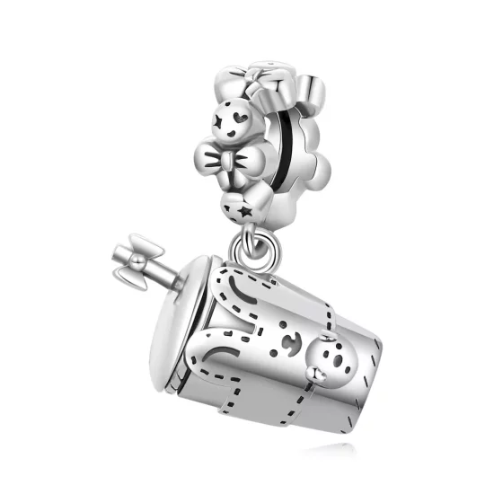 (afbeelding voor) Pandora Style Exquise Meisjes Water Cup Hangende Bedel - SCC2047