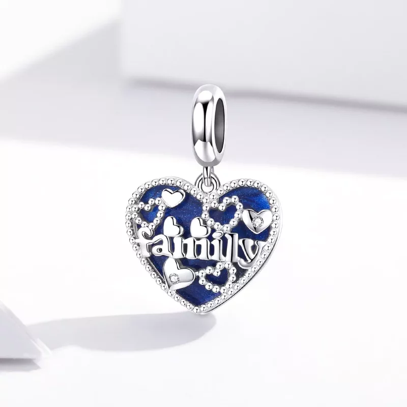 (afbeelding voor) Pandora Style Familiebrieven Hangende Bedel - BSC293 - Bekijken 3