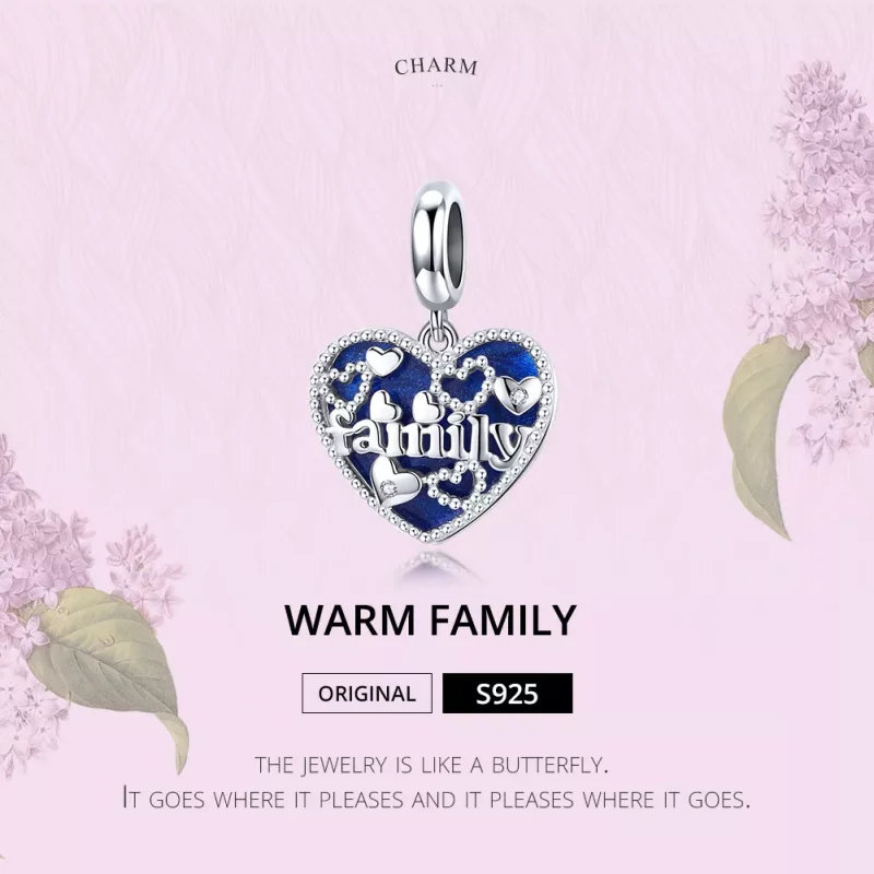 (afbeelding voor) Pandora Style Familiebrieven Hangende Bedel - BSC293 - Bekijken 6