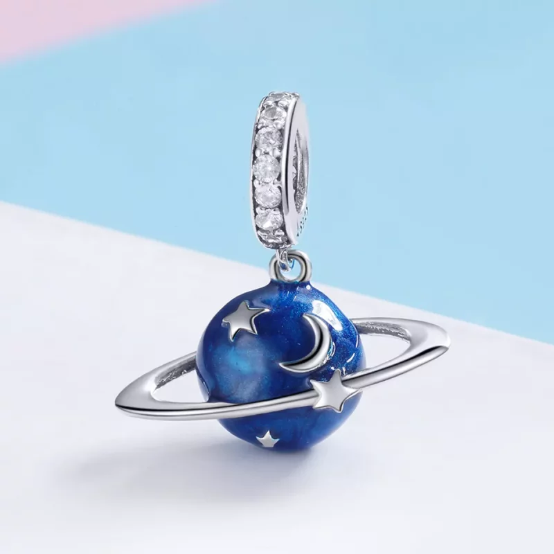 (afbeelding voor) Pandora Style Geheime Planeet Hangende Bedel - SCC933 - Bekijken 2