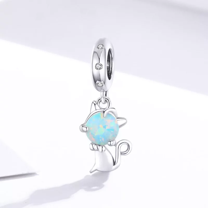 (afbeelding voor) Pandora Style Geliefde Kitty Hangende Bedel - BSC235 - Bekijken 2