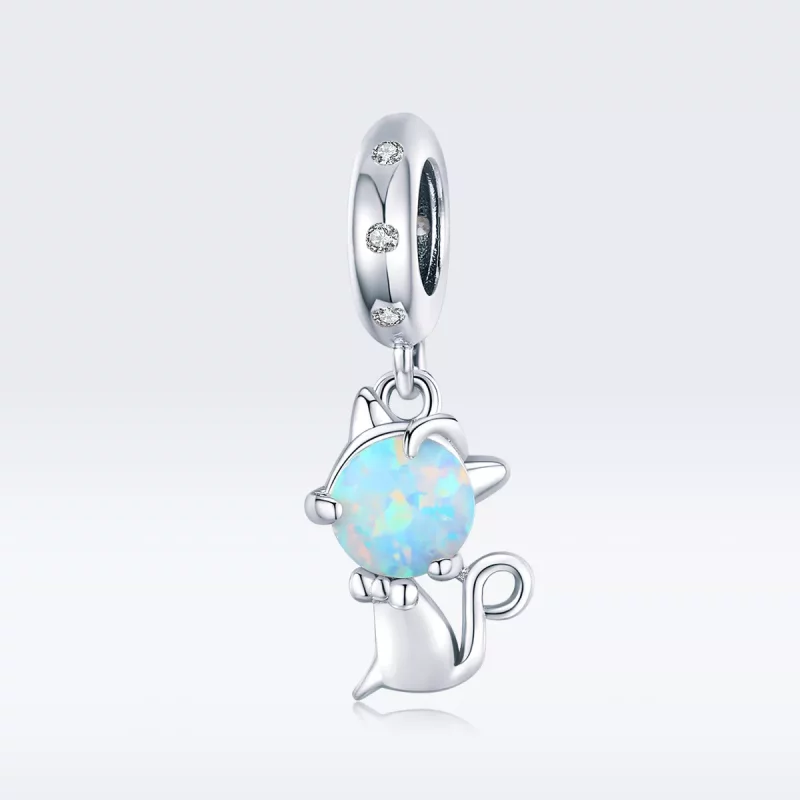 (afbeelding voor) Pandora Style Geliefde Kitty Hangende Bedel - BSC235 - Bekijken 5