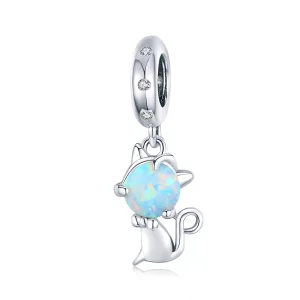 (afbeelding voor) Pandora Style Geliefde Kitty Hangende Bedel - BSC235