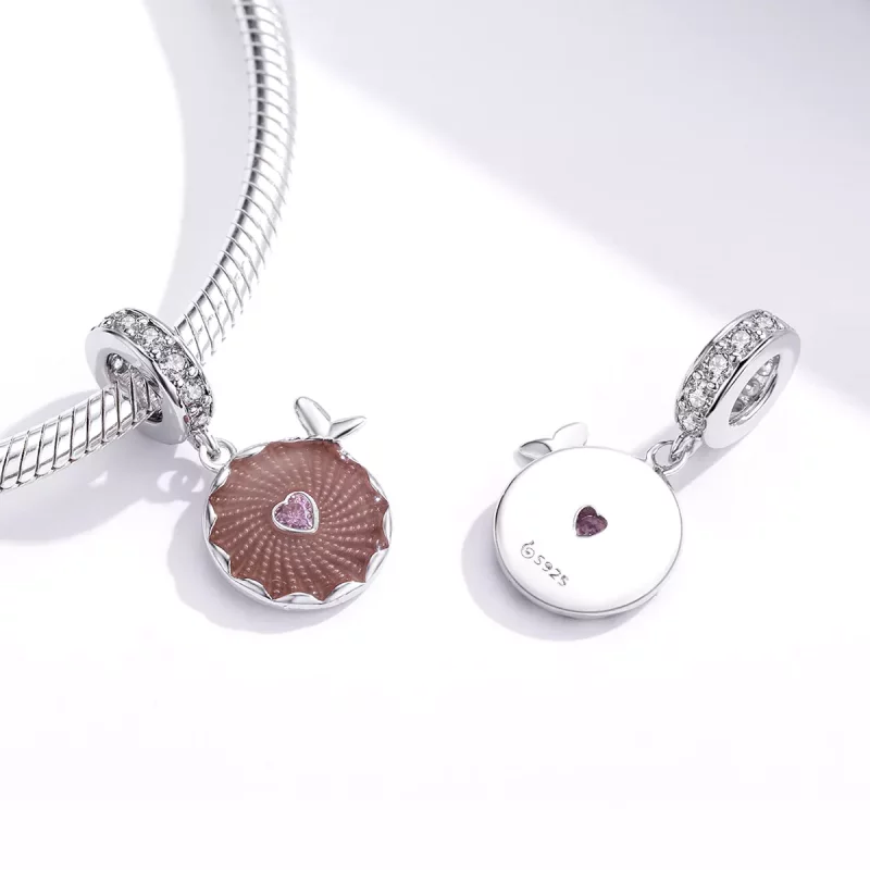 (afbeelding voor) Pandora Style Glanzende bloemen Hangende Bedel - BSC290 - Bekijken 2