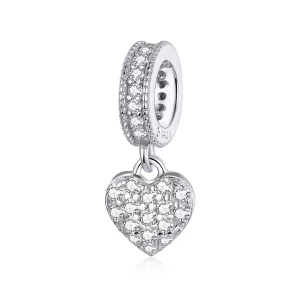 Pandora Style Glanzende liefde Hangende Bedel - BSC211 (afbeelding voor) Pandora Style Glanzende liefde Hangende Bedel - BSC211