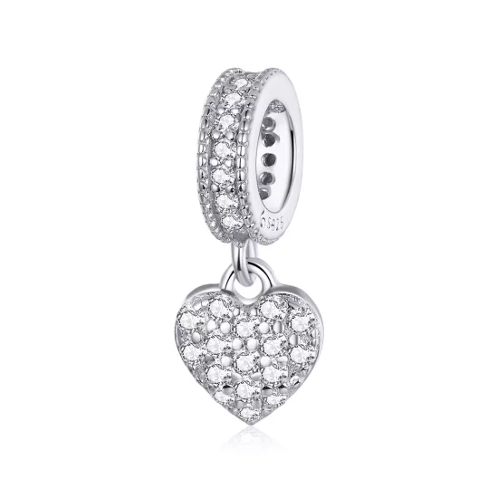 (afbeelding voor) Pandora Style Glanzende liefde Hangende Bedel - BSC211