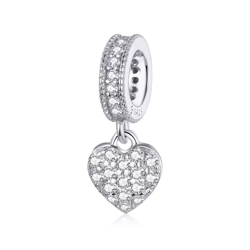 (afbeelding voor) Pandora Style Glanzende liefde Hangende Bedel - BSC211