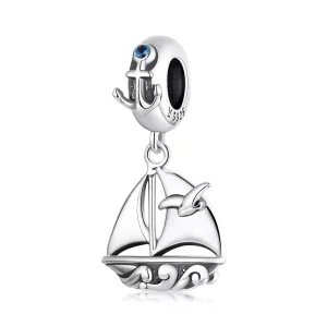 Pandora Style Globetrotter - Zeilen Hangende Bedel - SCC2029 (afbeelding voor) Pandora Style Globetrotter - Zeilen Hangende Bedel - SCC2029