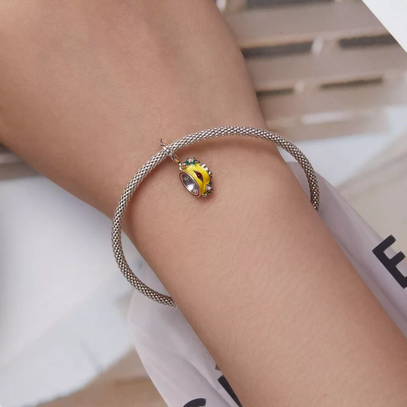 (afbeelding voor) Pandora Style Groteske Devil's Eye Theekopje Hangende Bedel - SCC2375 - Bekijken 5