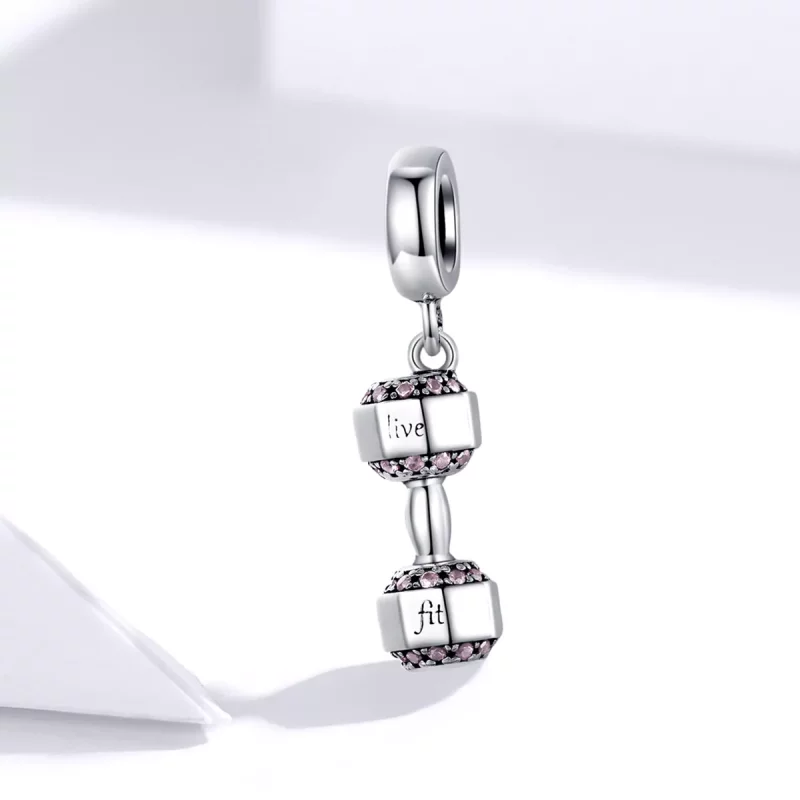 (afbeelding voor) Pandora Style Halter Hangende Bedel - SCC1340 - Bekijken 2