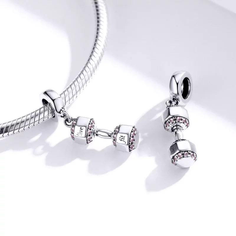(afbeelding voor) Pandora Style Halter Hangende Bedel - SCC1340 - Bekijken 4