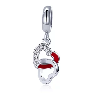 Pandora Style Hart tot hart Hangende Bedel - SCC735 (afbeelding voor) Pandora Style Hart tot hart Hangende Bedel - SCC735