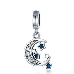 Pandora Style Heldere Sterren Hangende Bedel - SCC639 (afbeelding voor) Pandora Style Heldere Sterren Hangende Bedel - SCC639