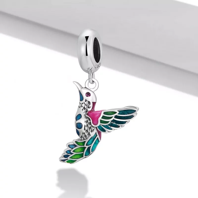 (afbeelding voor) Pandora Style Ijsvogel Hangende Bedel - SCC2126 - Bekijken 2