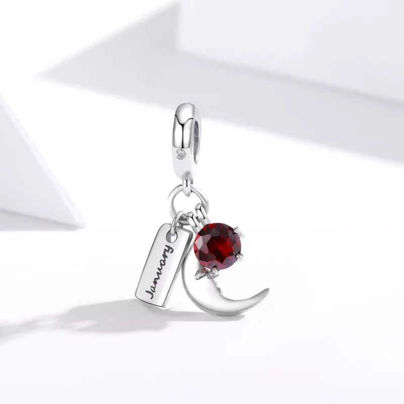 (afbeelding voor) Pandora Style Januari Birthstone Hangende Bedel - SCC1719 - Bekijken 2