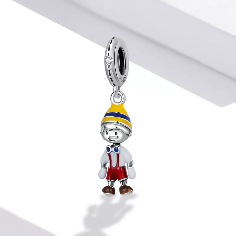 (afbeelding voor) Pandora Style Jongens overalls Hangende Bedel - SCC2083 - Bekijken 2