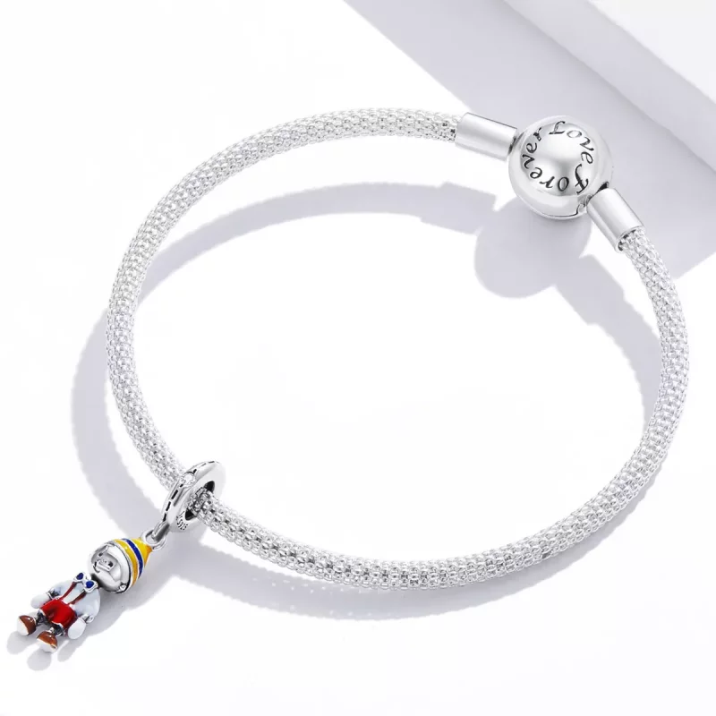 (afbeelding voor) Pandora Style Jongens overalls Hangende Bedel - SCC2083 - Bekijken 3