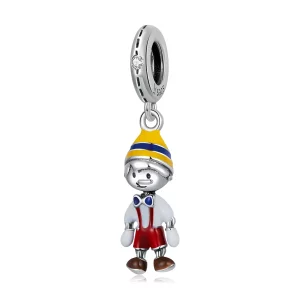 (afbeelding voor) Pandora Style Jongens overalls Hangende Bedel - SCC2083