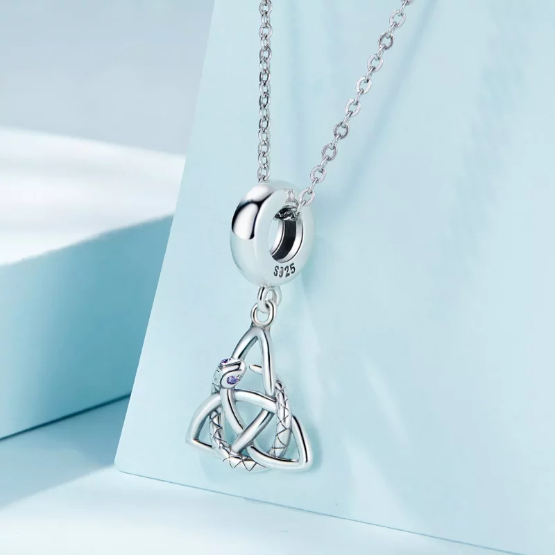 (afbeelding voor) Pandora Style Keltische Symbolen Hangende Bedel - SCC2382 - Bekijken 2