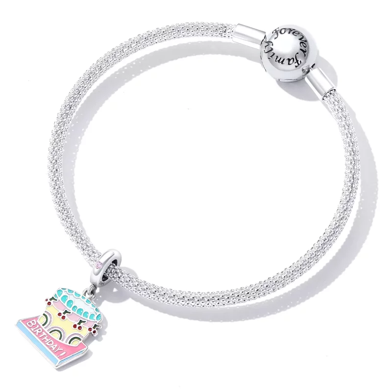 (afbeelding voor) Pandora Style Kersen slagroomtaart Hangende Bedel - SCC2230 - Bekijken 5