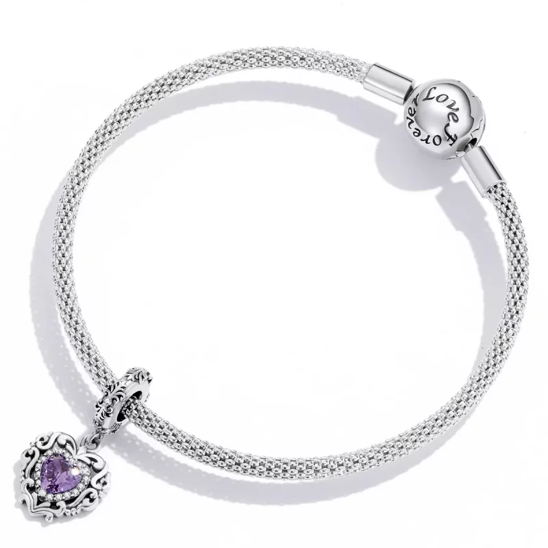 (afbeelding voor) Pandora Style Klassieke Liefde Hangende Bedel - SCC2181 - Bekijken 3