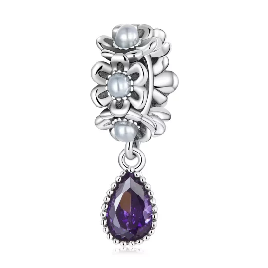 (afbeelding voor) Pandora Style Klassieke waterdruppel Hangende Bedel - SCC2180