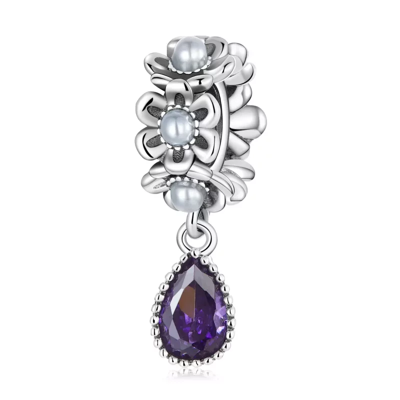 (afbeelding voor) Pandora Style Klassieke waterdruppel Hangende Bedel - SCC2180