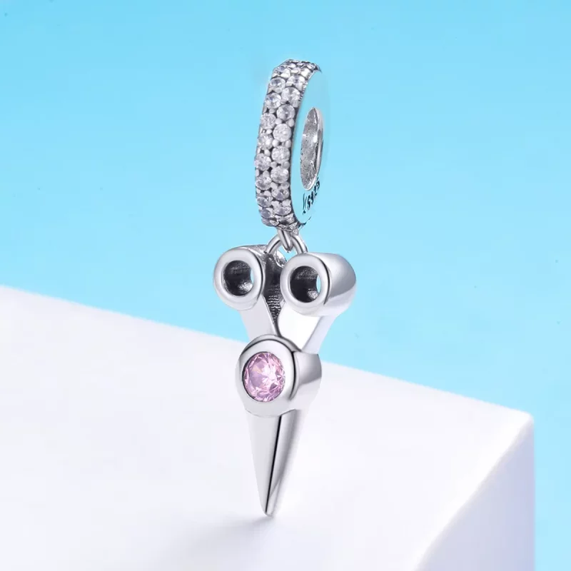 (afbeelding voor) Pandora Style Kleine kappersschaar Hangende Bedel - SCC656 - Bekijken 3