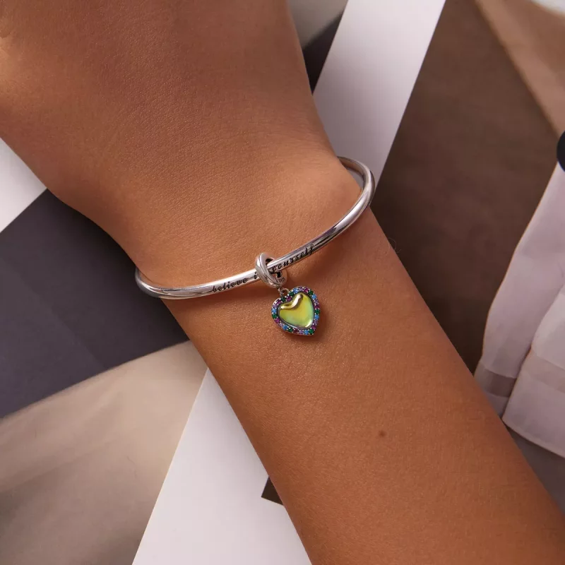 (afbeelding voor) Pandora Style Kleurrijke Liefde Hangende Bedel - SCC2166 - Bekijken 5