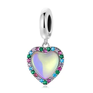 Pandora Style Kleurrijke Liefde Hangende Bedel - SCC2166 (afbeelding voor) Pandora Style Kleurrijke Liefde Hangende Bedel - SCC2166