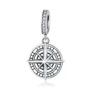 (afbeelding voor) Pandora Style Kompas Hangende Bedel - BSC383