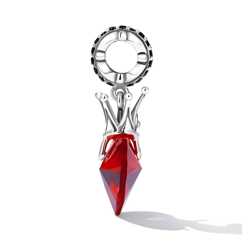 (afbeelding voor) Pandora Style Kroon Hart Hangende Bedel - SCC2247 - Bekijken 3