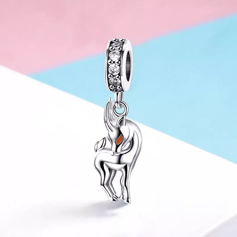(afbeelding voor) Pandora Style Laatste Tibetaanse antilope Hangende Bedel - BSC046 - Bekijken 2