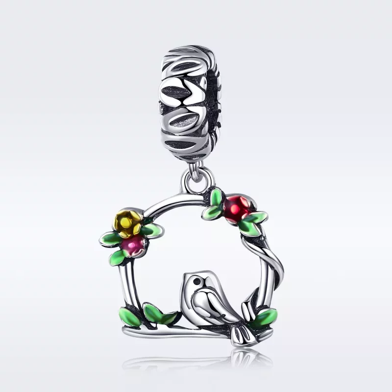 (afbeelding voor) Pandora Style Lente Vogel Hangende Bedel - SCC645 - Bekijken 2
