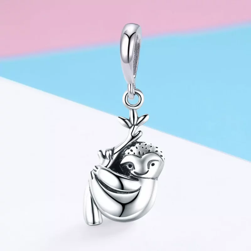 (afbeelding voor) Pandora Style Leuke Luiaard Hangende Bedel - SCC866 - Bekijken 2