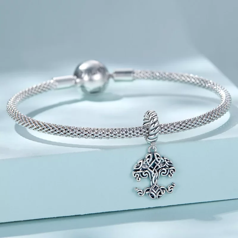 (afbeelding voor) Pandora Style Levensboom Hangende Bedel - SCC2360 - Bekijken 3