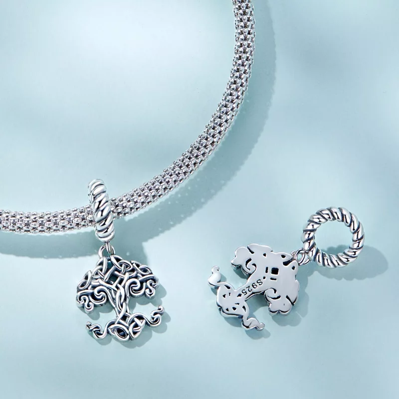 (afbeelding voor) Pandora Style Levensboom Hangende Bedel - SCC2360 - Bekijken 4