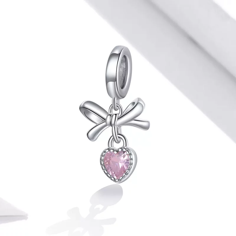 (afbeelding voor) Pandora Style Liefde Boog Hangende Bedel - BSX001-L - Bekijken 2