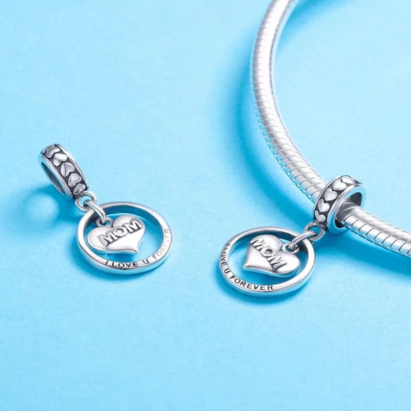 (afbeelding voor) Pandora Style liefde dobbelstenen Hangende Bedel - SCC649 - Bekijken 5