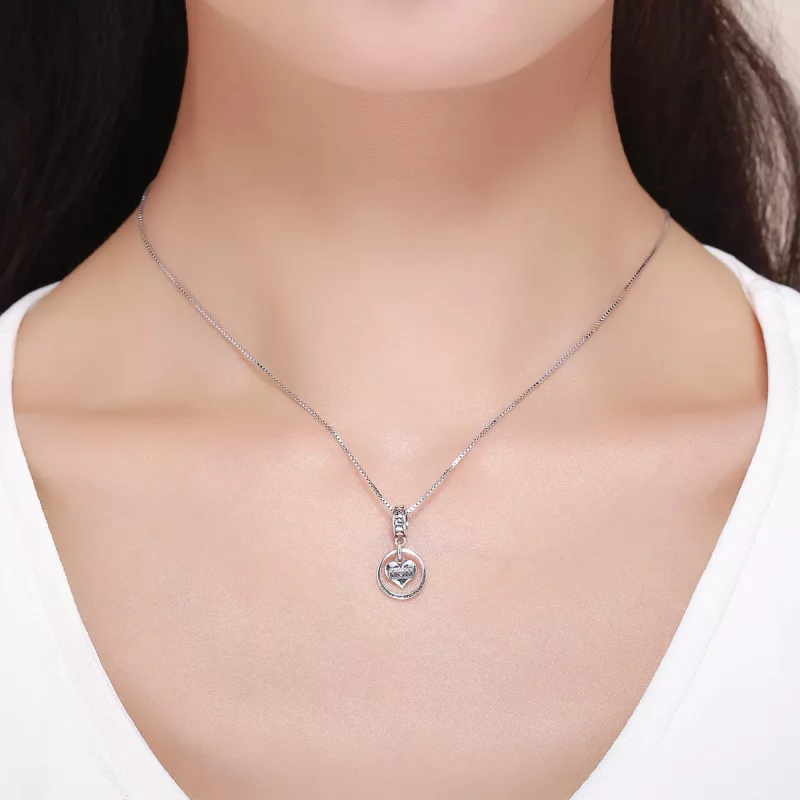 (afbeelding voor) Pandora Style liefde dobbelstenen Hangende Bedel - SCC649 - Bekijken 6