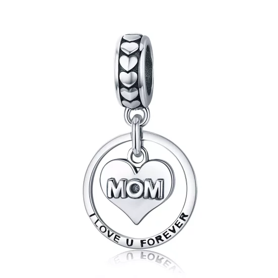 (afbeelding voor) Pandora Style liefde dobbelstenen Hangende Bedel - SCC649
