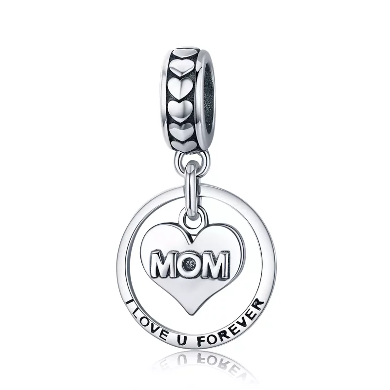 (afbeelding voor) Pandora Style liefde dobbelstenen Hangende Bedel - SCC649