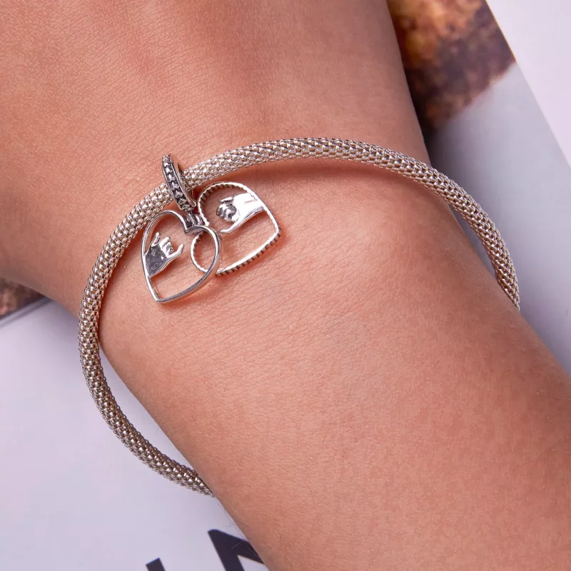 (afbeelding voor) Pandora Style Liefde hand in hand Hangende Bedel - SCC2270 - Bekijken 6