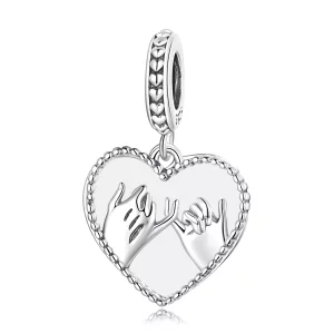 (afbeelding voor) Pandora Style Liefde hand in hand Hangende Bedel - SCC2270