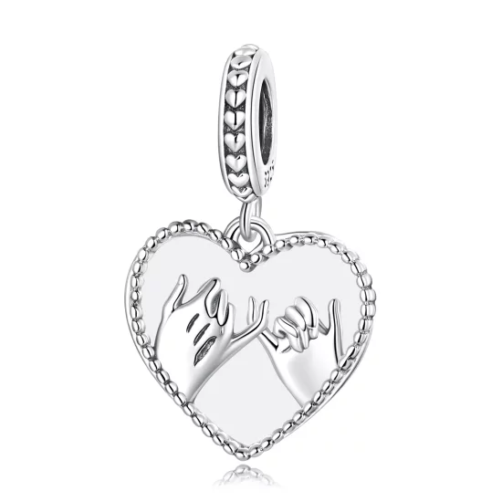 (afbeelding voor) Pandora Style Liefde hand in hand Hangende Bedel - SCC2270