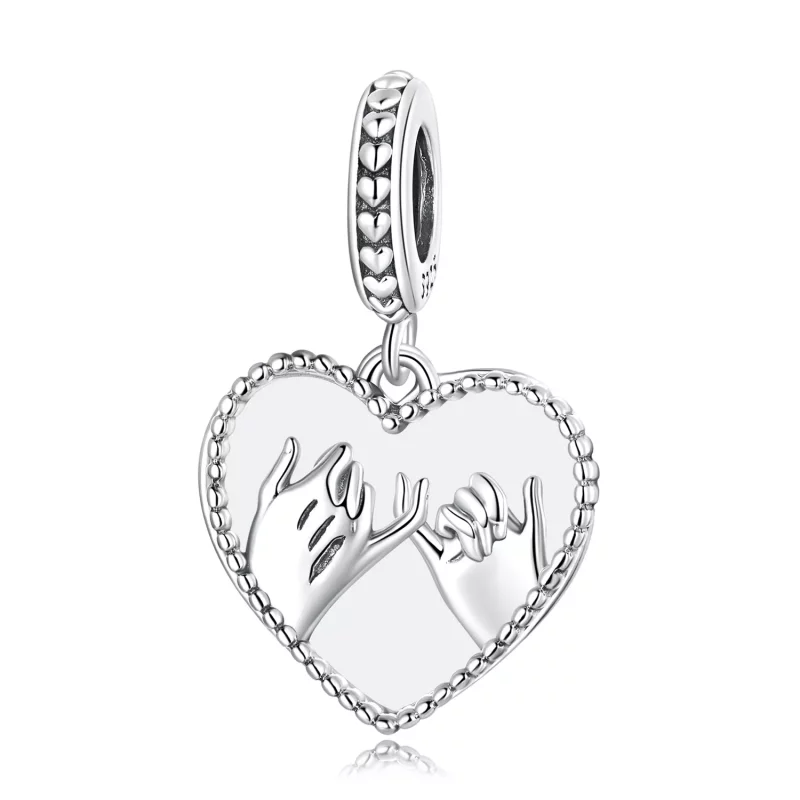 (afbeelding voor) Pandora Style Liefde hand in hand Hangende Bedel - SCC2270