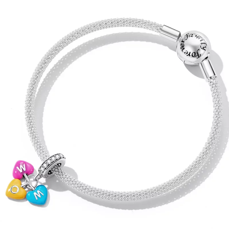 (afbeelding voor) Pandora Style Liefde Skittles Hangende Bedel - SCC2200 - Bekijken 5
