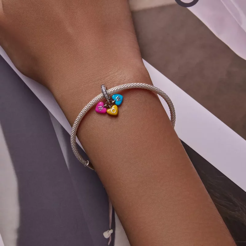 (afbeelding voor) Pandora Style Liefde Skittles Hangende Bedel - SCC2200 - Bekijken 6